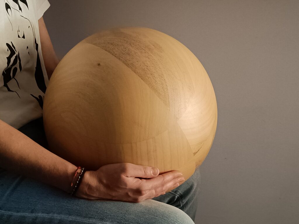 esferas de madera